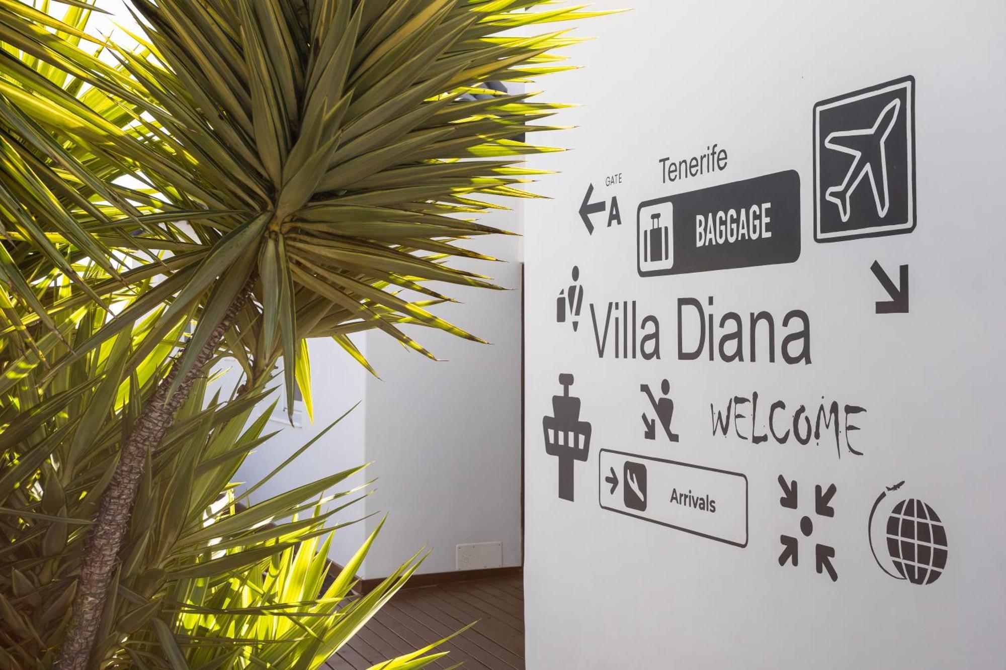 The New Villa Diana Адехе Екстериор снимка